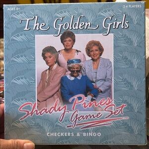 NWT Shady Pines Game Set - Checkers & Bingo